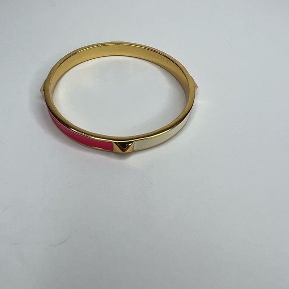 Kate Spade Multicolored Bangle Bracelet with Gold Studs - Picture 10 of 11